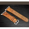 Ally Apple Watch 7-8 41mm 6-5-4 40mm Retro Deri Kordon Kayış 3-2-1 38mm-(5775)