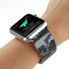 Ally Apple Watch 7-8 45mm 6-5-4 44mm Kayış Kordon Metal Milano Loop Kamuflaj 3-2-1 42mm-(5775)