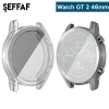 Ally Huawei Watch GT2 46mm 360 Koruma Ultra İnce Silikon Kılıf-(5775)