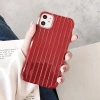 Ally İPhone 11 6.1 İnch Trunk Lines ince Soft Silikon Kılıf-(5775)