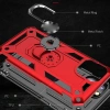 Ally iPhone 11 Pro Max 6.5inch  Yüzüklü Kılıf Armor Shockproof Ring kılıf-(5775)