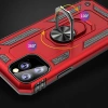 Ally iPhone 11 Pro Max 6.5inch  Yüzüklü Kılıf Armor Shockproof Ring kılıf-(5775)