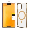 Ally iPhone 12 - 12 Pro 6.1inç Magsafe Uyumlu Renkli Kenar Silikon Kılıf-(5775)