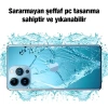 Ally iPhone 12 Pro Max 6.7inç Kılıf Kamera Korumalı Ultra İnce Şeffaf Silikon Kılıf-(5775)