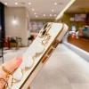 Ally iPhone 13 Mini 5.4inç Kılıf Kalp Bileklik Tutuculu Lüx Silikon Askılı Kılıf-(5775)