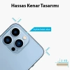 Ally iPhone 13 Pro Max 6.7 Tempered Şeffaf Arka Cam Koruyucu-(5775)