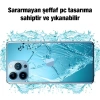 Ally iPhone 13 Pro Max Kılıf Kamera Korumalı Ultra İnce Şeffaf Silikon Kılıf-(5775)