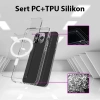 ALLY iPhone 14 Pro 6.1inç Magsafe Uyumlu Manyetik Sert Silikon Kılıf-(5775)