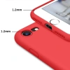 ALLY İPhone SE2 İPhone 8-7 Lansman Kılıf İçi Kadife Soft Silikon Kılıf-(5775)