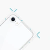 Ally iPhone SE3-SE2 İPhone 8-7 Tempered Şeffaf Arka Cam Koruyucu-(5775)