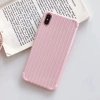 Ally iPhone XS İPhone X Trunk Lines ince Soft Silikon Kılıf-(5775)