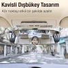 ALLY SD-2415 Kavisli Dışbükey Geniş Açılı Araç Dikiz Aynası 299x90mm-(5775)
