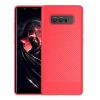 Ally SM Galaxy Note 8 Carbon Fiber Dokulu Premium Soft Silikon Kılıf-(5775)