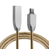 Ally Usb Type-C Zinc Alloy Dayanıklı 24 A Metal Usb Kablo-(5775)