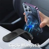 Ally WH-160 Araç Torpido Üstü Katlanabilir Manyetik Kablosuz Şarjlı Telefon Tutucu-(5775)