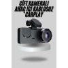 Araç İçi Dikiz Kamerası Sürüş Kaydedici 3 Lensli DVR Kamera