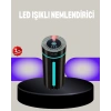 Aromaterapi Özellikli Ultrasonik Hava Nemlendirici LED Atmosfer Işığı