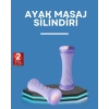 Ayak Masaj Rulosu Akupresur Silindir Kas Gevşetici Taşınabilir