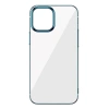 Baseus Glitter Case İPhone 12 Mini 5.4  Şeffaf Lüx Silikon Kılıf Soft TPU Kılıf-(5775)