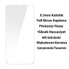 Baseus Glitter iPhone 14 6.1 Renkli Kenar Silikon Kılıf + Tempered Ekran Koruyucu Set-(5775)