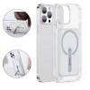 Baseus iPhone 13 Pro Max 6.7 Manyetik Magsafe Standlı Silikon Kılıf-(5775)