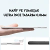 Baseus Jelly Liquid Silica Gel iPhone 11 Pro Max 6.5 Kılıf Şeffaf Sıvı Silikon Kılıf-(5775)