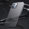 Baseus Wing Case İPhone 12 6.1 Kılıf Ultra İnce Lux Mat Şeffaf Kılıf-(5775)