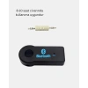 Bluetooth AUX Araç Kiti Eller Serbest Müzik Çalar Dahili Mikrofonlu
