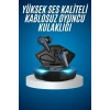 Bluetooth Kulaklık Oyuncu Kulaklığı RGB Işıklı Oyunlarda Düşük Gecikme