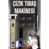 Çizik Tıraş Makinesi Şarjlı Paslanmaz Çelik Bıçaklı Uzun Ömürlü