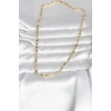 CM 14K Gold Renk Arpa Model 45 cm Kadın Kolye 5886