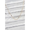 CM 14K Gold Renk Ezme Pul Model 60 cm Kadın Kolye 5886