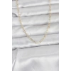 CM 14K Gold Renk Kalp Zincirli 60 cm Kadın Kolye 5886