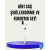 Çok Fonksiyonlu 6 Başlıklı Saç Kurutma ve Şekillendirme Seti