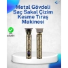 Dayanıklı Çelik Kafa ve Güçlü Motorlu Saç Sakal Makinesi