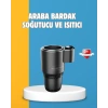 Dijital Ekranlı Akıllı Bardaklık Araç İçi Termal Isıtıcı Soğutucu
