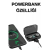 Dijital Göstergeli Bluetooth Kulaklık Kablosuz TWS Stereo Bluetooth 5.0