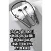 Dijital Göstergeli Kulak İçi Kablosuz Bluetooth Kulaklık Boyun Bantlı
