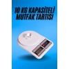 Dijital Hassas 10 Kg Mutfak terazisi tartısı LCD Ekran Mutfak Tartısı