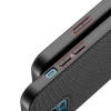 Dux Ducis Fino Serisi iPhone 12 Pro Max Kılıf Premium Dokuma Silikon Kılıf-(5775)