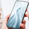 Dux Ducis Fino Serisi Xiaomi Mi 11 Kılıf Premium Dokuma Silikon Kılıf-(5775)