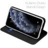 Dux Ducis iPhone 11 Pro 5.8inç Kılıf Kapaklı Flip Cover Kılıf SkinPro Series-(5775)