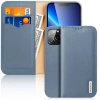 Dux Ducis iPhone 13 Pro Kılıf Mıknatıslı Cüzdanlı Deri Kılıf Hivo Series-(5775)