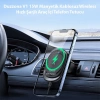 Duzzona V1 15W Manyetik Kablosuz Wireless Hızlı Şarjlı Araç İçi Telefon Tutucu-(5775)