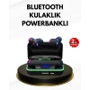 E10 Kablosuz Bluetooth Kulaklık – 3D Ses Powerbank Şarj Kutusu