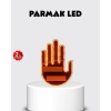 El Hareketiyle Kontrol Edilen 176 LED Amber Güvenlik Lambası