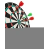 Ev ve Oyun Alanları İçin 15 İnç Dart Tahtası 4 Dart Oku Dahil