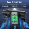 EZERE J02 Çift fonksiyonlu mini Araç süpürgesi & Turbo Fan Hava üfleyici-(5775)