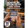 Game Box Mini 500 Adet Retro Oyun Taşınabilir Oyun Konsolu Yeni Nesil
