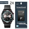 Gor Huawei Watch Magic 2 Darbe Emici Ekran Koruyucu 2 Adet Set-(5775)
